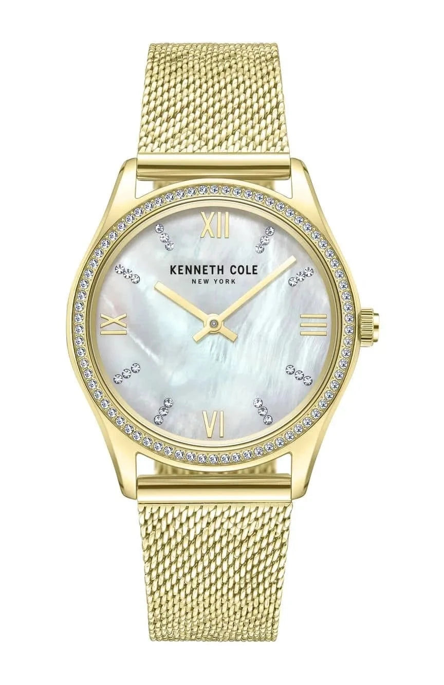 Kenneth Cole New York 34mm Classic MOP Dial Women's Watch KCWLG0048303
