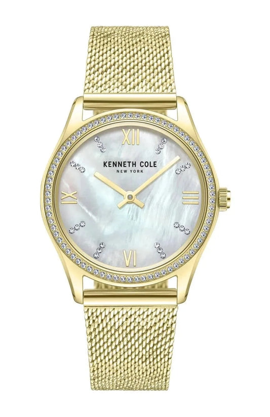 Kenneth Cole New York 34mm Classic MOP Dial Women's Watch KCWLG0048303