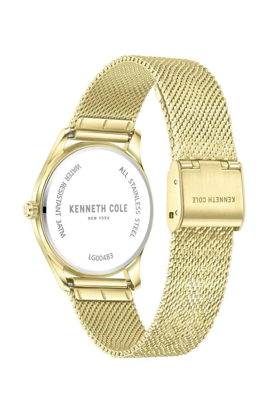 Kenneth Cole New York 34mm Classic MOP Dial Women's Watch KCWLG0048303