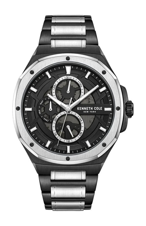 Kenneth Cole New York 43.5mm Dress Sport Two-Tone Men's Watch KCWGK0047203