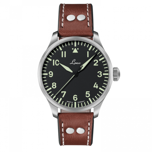 Laco Augsburg 42mm Automatic Black Dial Men's Watch 861688.2