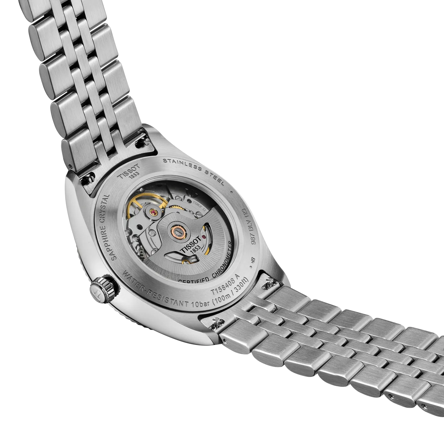 Tissot Ballade Powermatic 80 COSC 39mm Ice Blue Dial Men's Watch T1564081135300