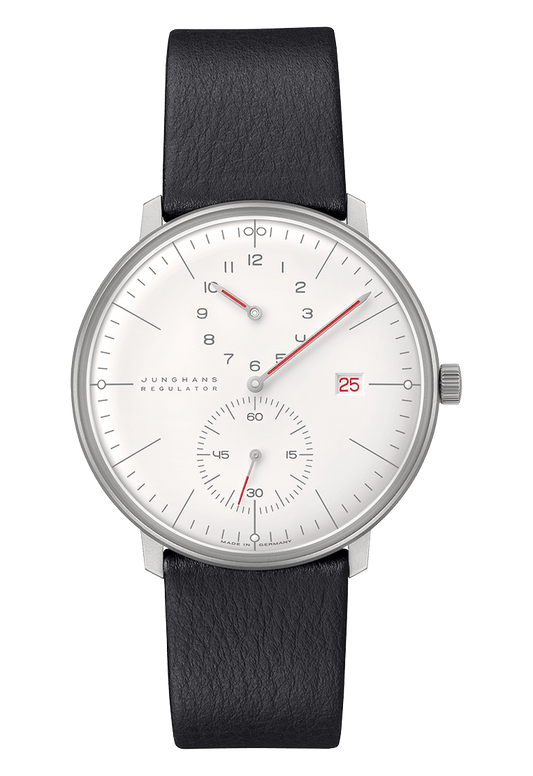 Junghans Max Bill Regulator Bauhaus 40mm Matt White Dial Men's Watch 27/4493.02