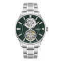 Kenneth Cole New York 43.5mm Automatic Green Dial Men's Watch KCWGY0049804