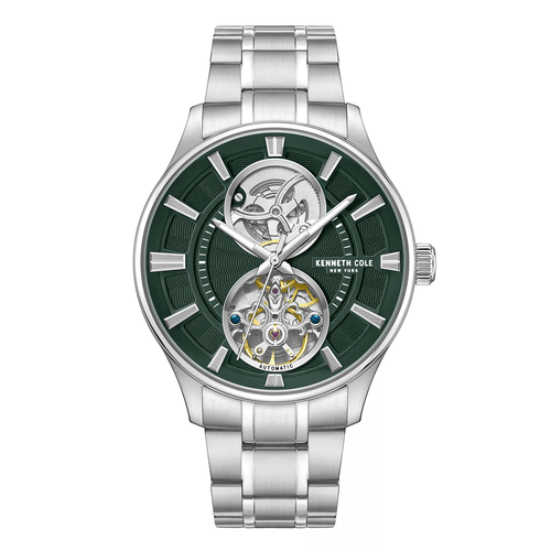 Kenneth Cole New York 43.5mm Automatic Green Dial Men's Watch KCWGY0049804