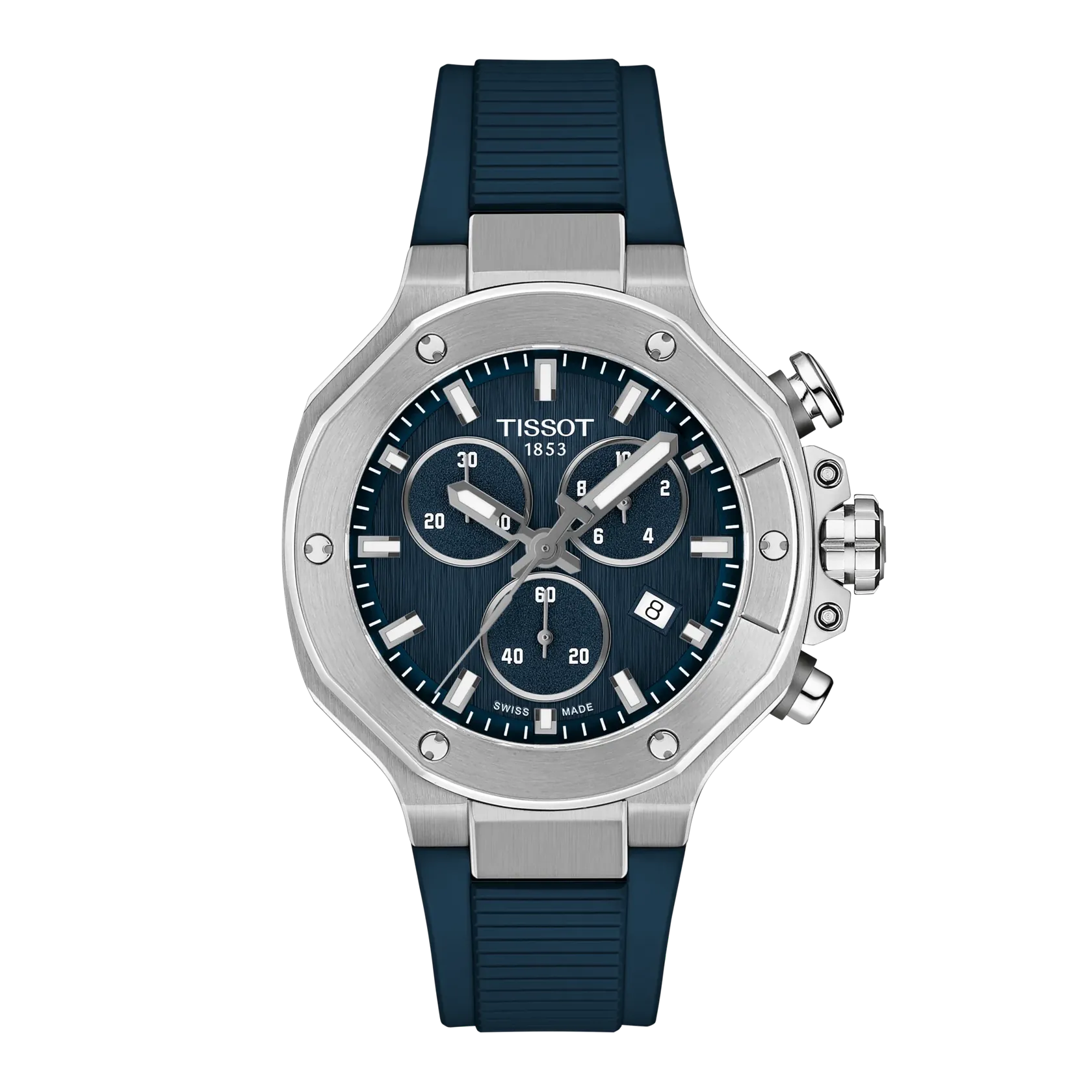 Tissot T-Race 38mm Blue Dial Women's Watch T1418171704100