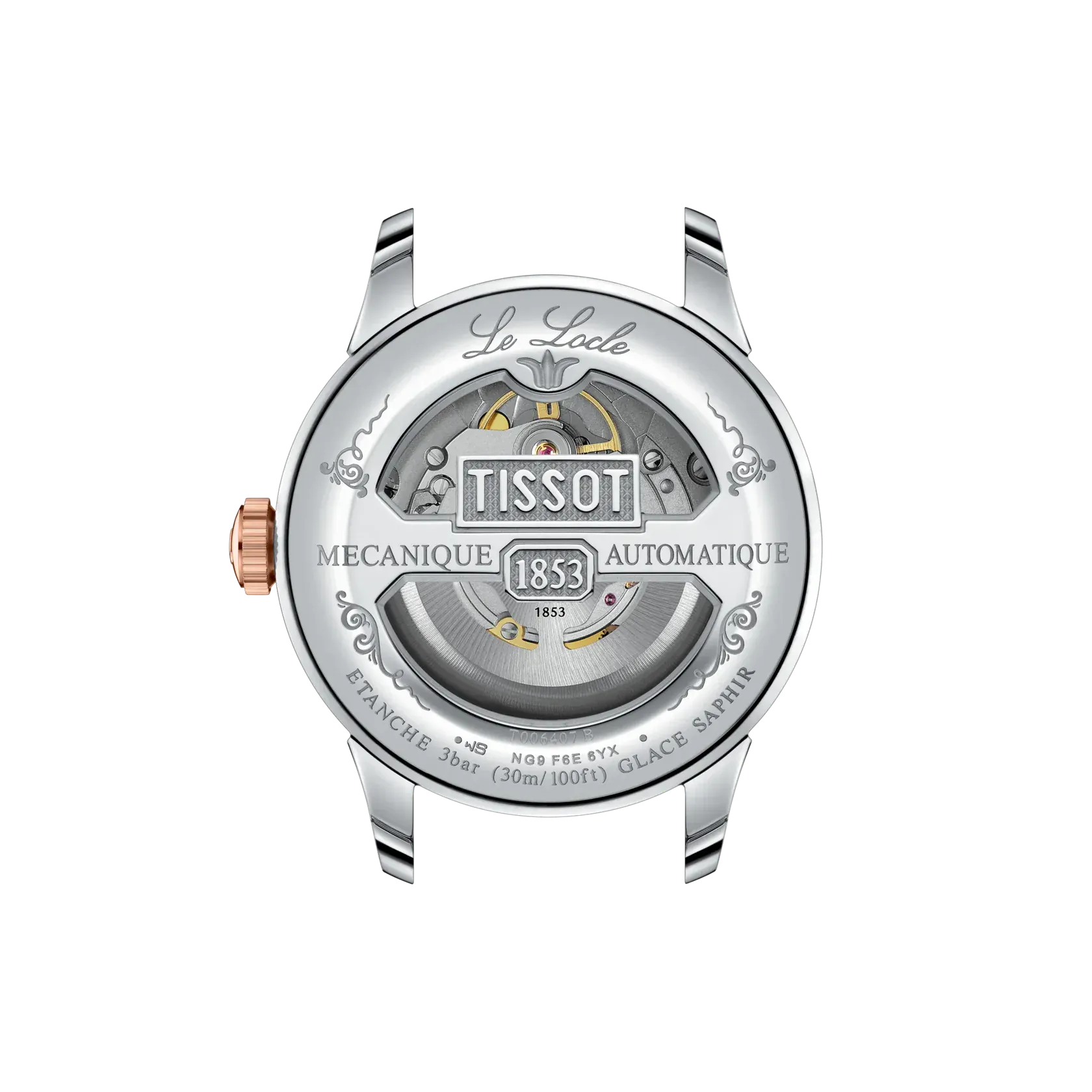 Tissot Le Locle 39.3mm Green Dial Men's Watch T0064072209301