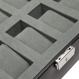 WOLF Heritage 10 Piece Watch Box Black 99507
