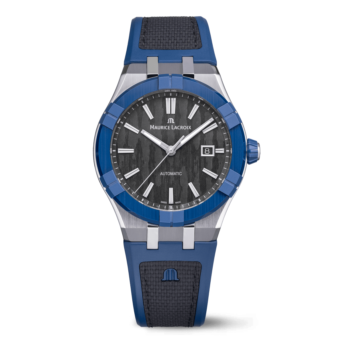 Maurice Lacroix AIKONIC Automatic 43mm Black Dial Men's Watch AC6008-SSL40-330-4