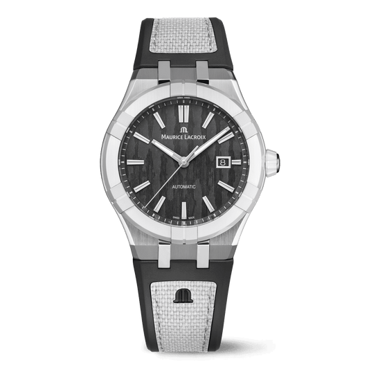 Maurice Lacroix AIKONIC Automatic 43mm Black Dial Men's Watch AC6008-SSL70-330-2