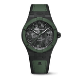 Maurice Lacroix Aikon-IC Frozen Carbon 43mm Green Dial Men's Watch AC6008-TTL50-630-2