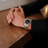 Maurice Lacroix AIKON Quartz Date 40mm Black Dial Men's Watch AI1108-SS002-330-1
