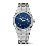 Maurice Lacroix AIKON Quartz Date 40mm Blue Dial Men's Watch AI1108-SS002-430-1