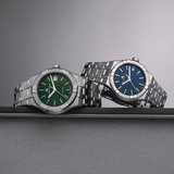 Maurice Lacroix AIKON Quartz Date 40mm Green Dial Men's Watch AI1108-SS002-630-1