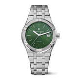 Maurice Lacroix AIKON Quartz Date 40mm Green Dial Men's Watch AI1108-SS002-630-1