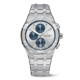 Maurice Lacroix AIKON Quartz Chronograph 42mm Grey Dial Men's Watch AI1118-SS002-230-1