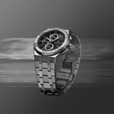 Maurice Lacroix AIKON Quartz Chronograph 42mm Black Dial Men's Watch AI1118-SS002-330-1