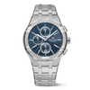 Maurice Lacroix AIKON Quartz Chronograph 42mm Dark Blue Dial Men's Watch AI1118-SS002-430-1