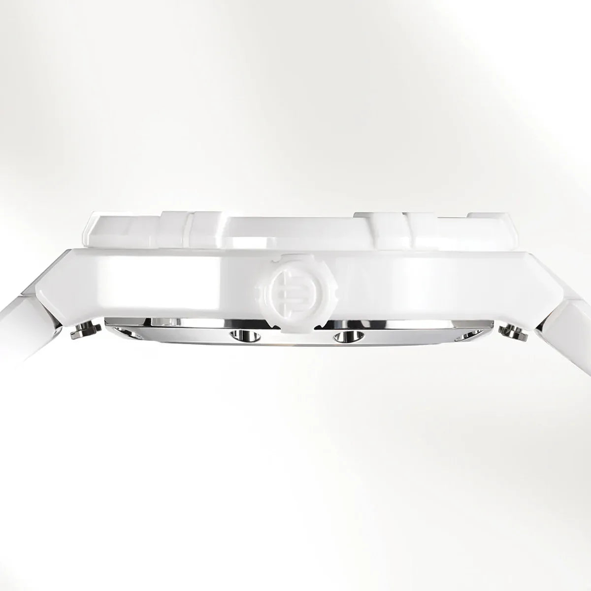 Maurice Lacroix AIKON Automatic Ceramic 39mm White Dial Men's Watch AI6007-CRM72-130-7