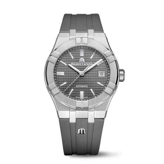 Maurice Lacroix AIKON Automatic Date 39mm Grey Dial Men's Watch AI6007-SS000-230-2