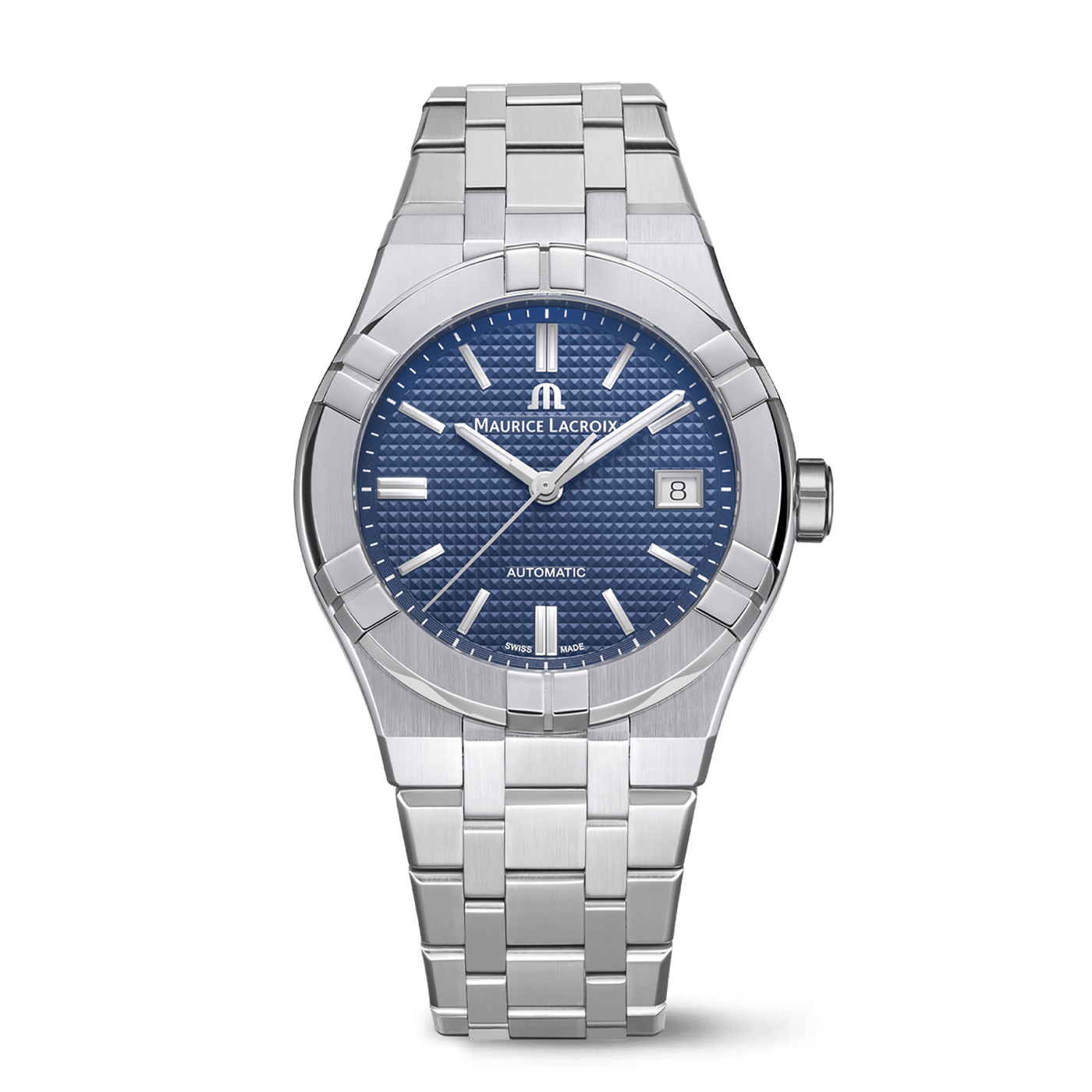 Maurice Lacroix AIKON Automatic 39mm Blue Dial Unisex Watch AI6007-SS002-430-1