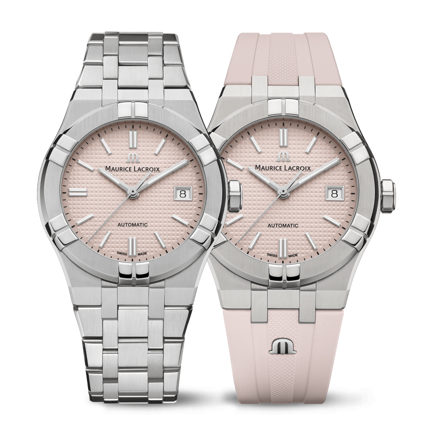 Maurice Lacroix AIKON Automatic Pink 39mm Limited Summer Edition Unisex Watch