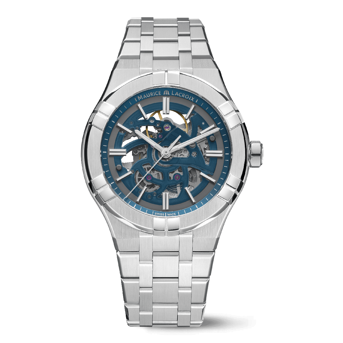 Maurice Lacroix AIKON Automatic Skeleton 42mm Sapphire Dial Men's Watch AI6008-SS002-031-1