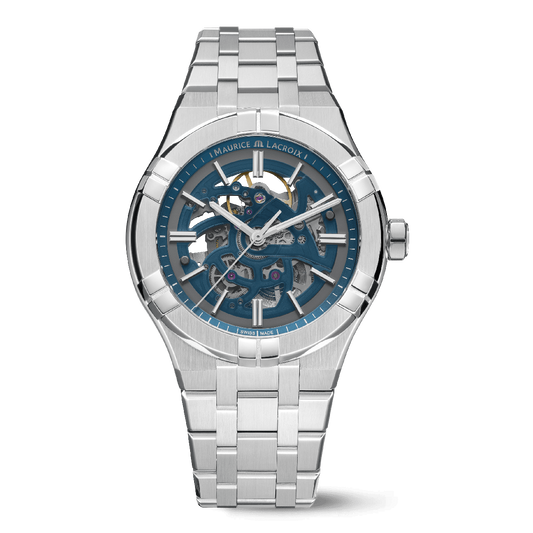 Maurice Lacroix AIKON Automatic Skeleton 42mm Sapphire Dial Men's Watch AI6008-SS002-031-1