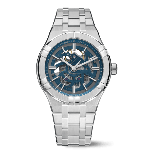 Maurice Lacroix AIKON Automatic Skeleton 42mm Sapphire Dial Men's Watch AI6008-SS002-031-1