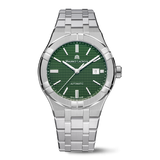 Maurice Lacroix AIKON Automatic Date 42mm Green Dial Men's Watch AI6008-SS002-630-1