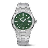 Maurice Lacroix AIKON Automatic Date 42mm Green Dial Men's Watch AI6008-SS002-630-1