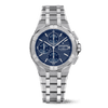 Maurice Lacroix AIKON Automatic Chronograph 42mm Blue Dial Men's Watch AI6218-SS002-430-1