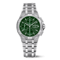 Maurice Lacroix AIKON Automatic Chronograph 42mm Green Dial Men's Watch AI6218-SS002-630-1