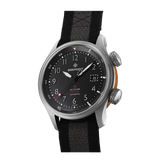 Bremont Altitude MB Meteor Orange Barrel 42mm Brushed Black Dial Men's Watch ALT42-MT-TI-BKOR-N-S