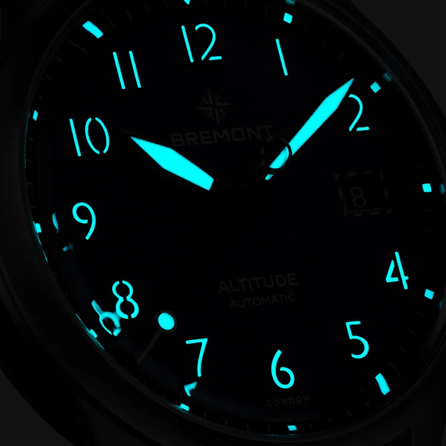 Bremont Altitude Date 39mm Blue Dial Men's Watch ALT39-DT-SS-BL-B