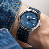 Bremont Altitude Date 39mm Blue Dial Men's Watch ALT39-DT-SS-BL-L-S