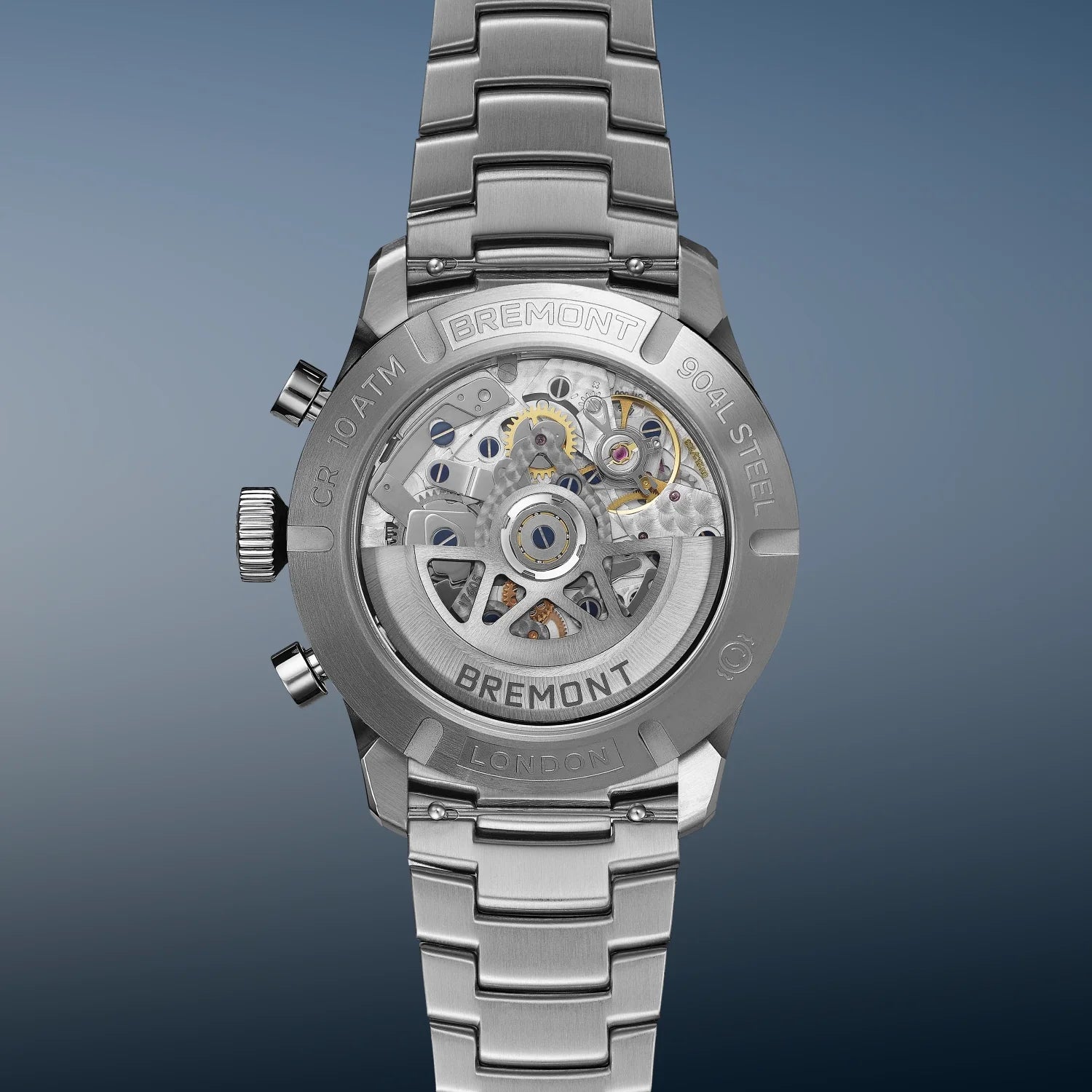 Bremont Altitude Chronograph GMT 42mm Blue Dial Men's Watch ALT42-CHR-G-SS-BL-B
