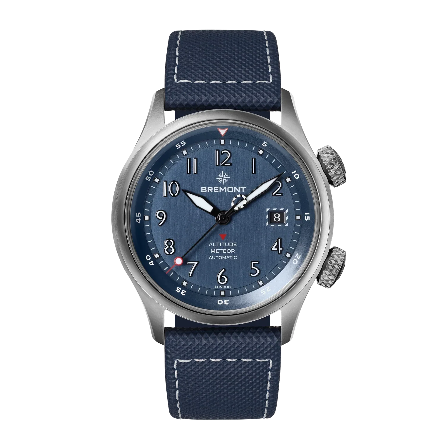 Bremont Altitude MB Meteor Blue Barrel 42mm Blue Dial Men's Watch ALT42-MT-TI-BLBL-L-S