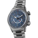 Bremont Altitude MB Meteor Time Zones 42mm Air Force Blue Dial Men's Watch ALT42-MT-Z-TI-BLBL-B