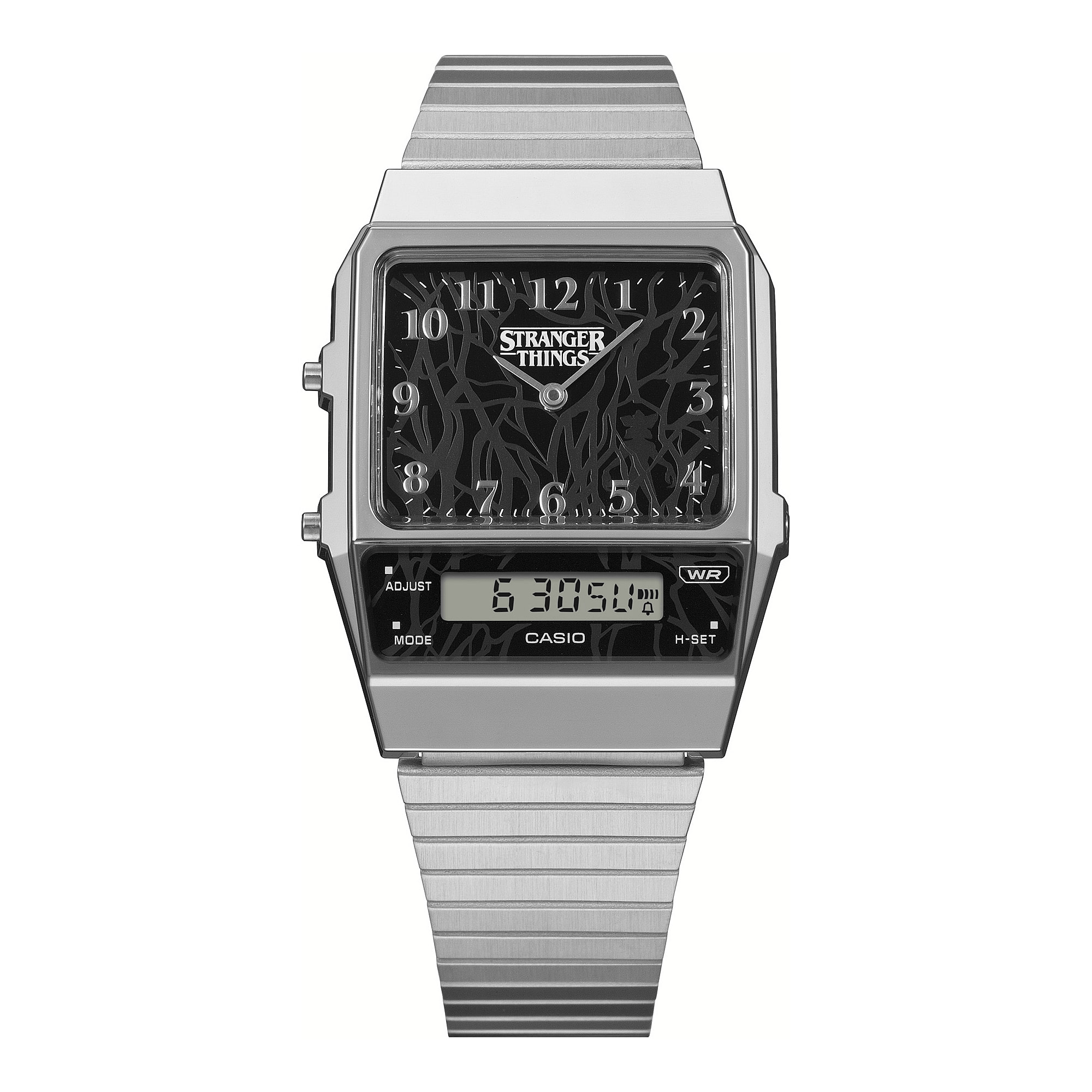 Casio Vintage Stranger Things 32.1mm Black Dial Men's Watch AQ800EST-1A