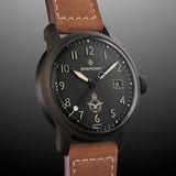 Bremont HMAF Altitude Date 39mm Black Dial Men's Watch ALT39-DT-SSBC-HMAF-L-S