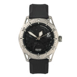 SOLAR AQUA Mishipeshu O. Black Modern 40mm Black Dial Men's Watch SA0050.0021