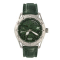 SOLAR AQUA Mishipeshu O. Green Croco 40mm Green Dial Men's Watch SA0050.0023.C