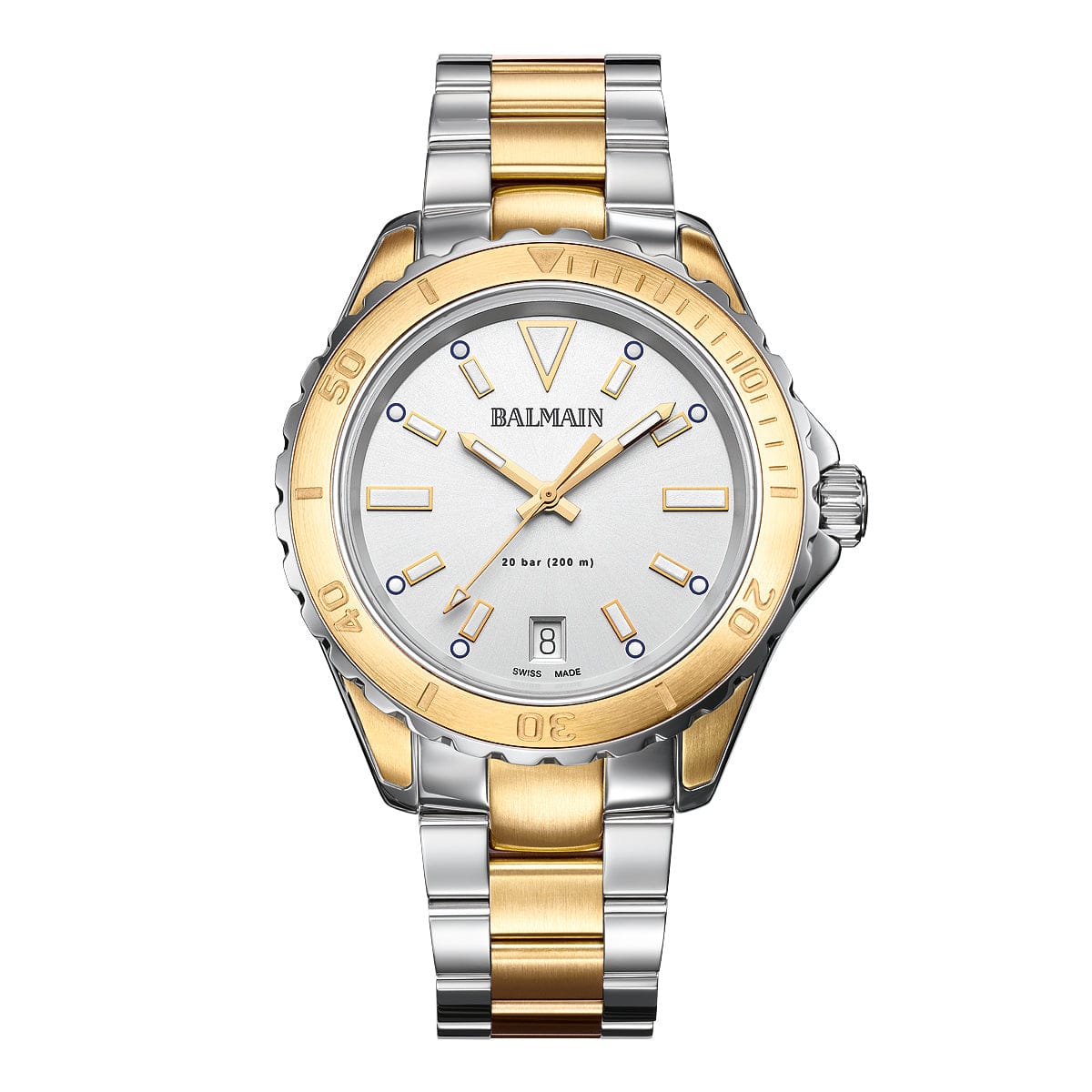 Balmain Ophrys 38.5mm Two-Tone Stainless Steel Women's Watch B43323925
