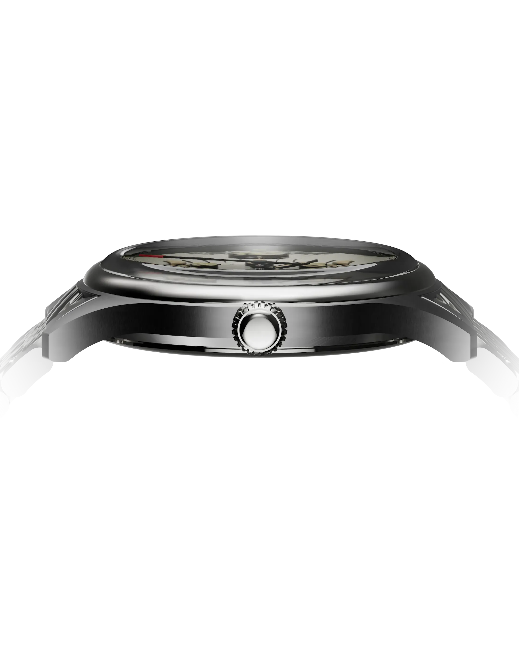 Benrus #3061 BOR 39.5mm Silver Dial Men's Watch 3061-SS-S-039-03