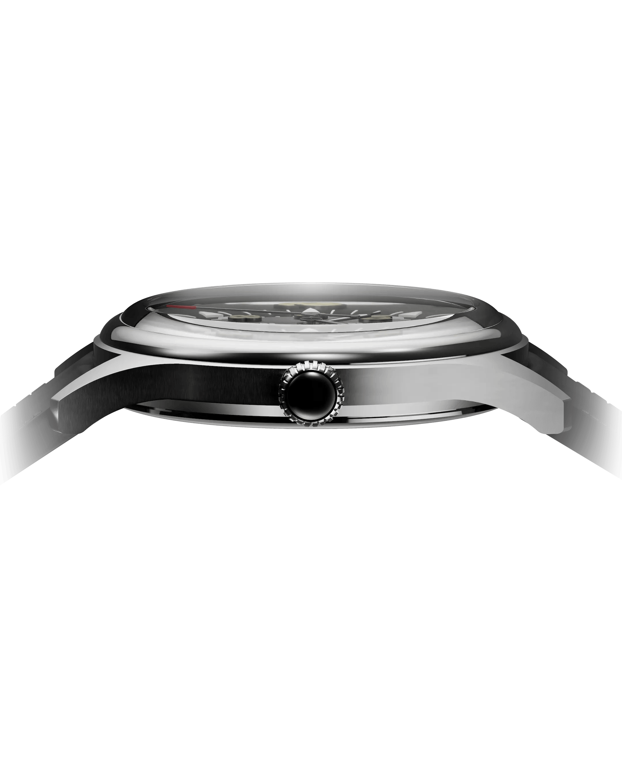 Benrus #3061 39.5mm Black Dial Men's Watch 3061-SS-B-039-01