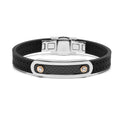 Baraka Men's 18K Rose Gold, Carbon Fiber & Rubber Bracelet