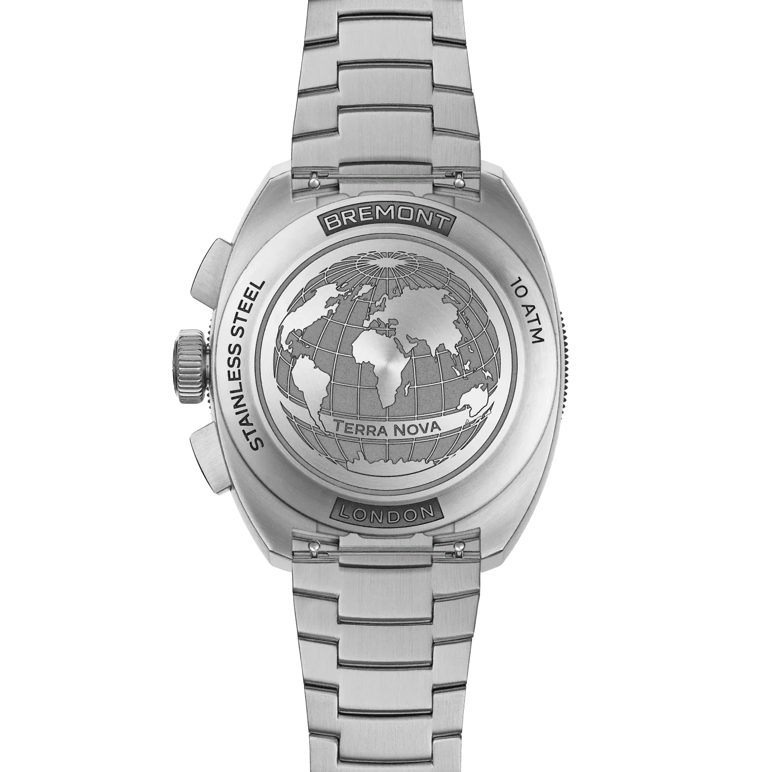 Bremont Terra Nova Henley Royal Regatta Chronograph 42.5mm White Dial Men's Watch TN42-CHR-SS-HRR-B