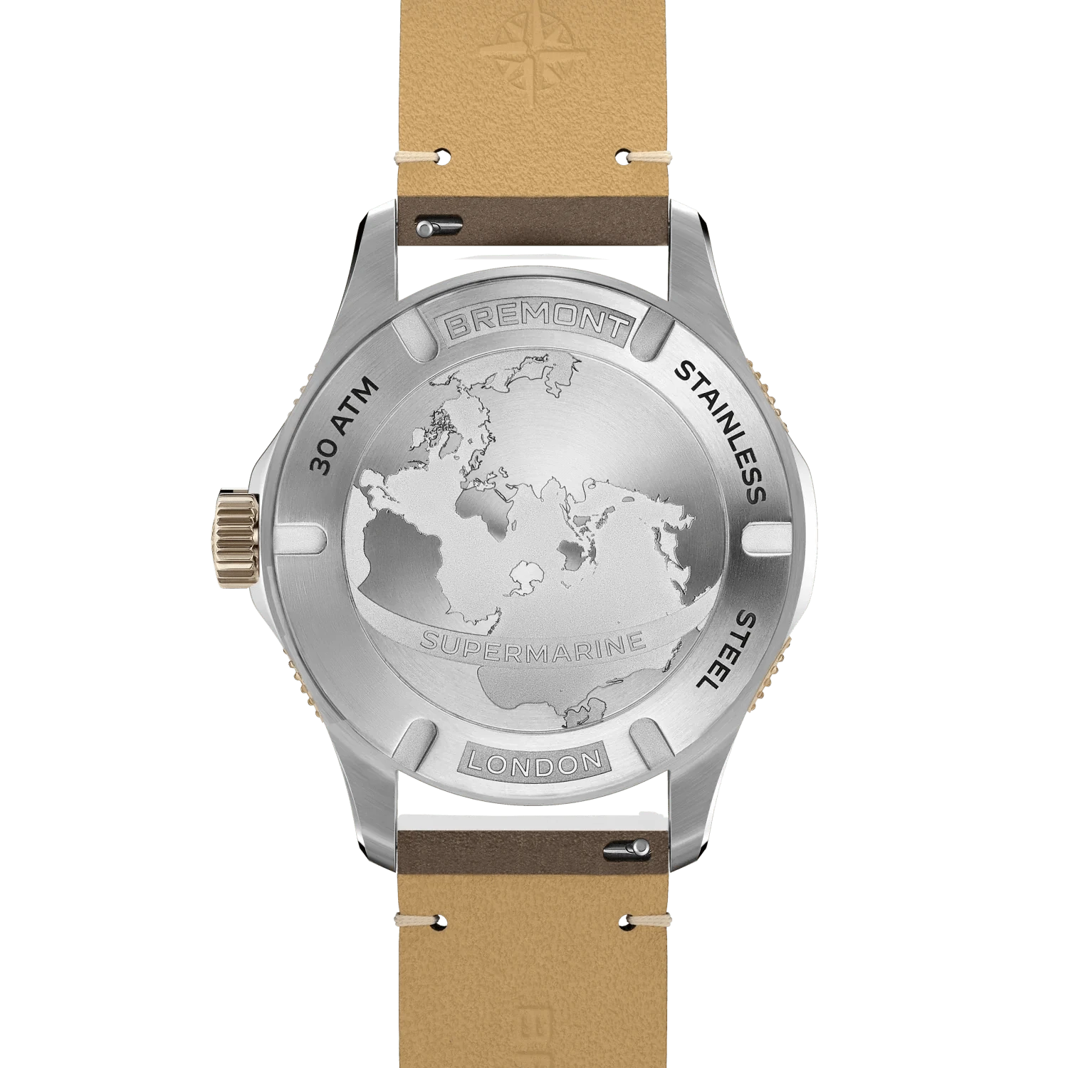 Bremont Supermarine 300M Date, Bi-Colour 40mm Brown Dial Men's Watch SM40-DT-BI-BR-L-S