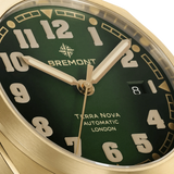 Bremont Terra Nova 40.5mm Date Bronze Green Dial Men's Watch TN40-DT-BZ-GN-L-S